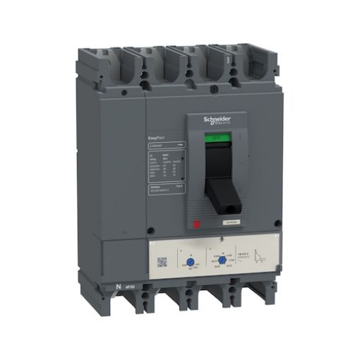 Picture of LV540312 Αυτόματος Διακόπτης Ισχύος 4P/4d 400A (280-400A) 36kA EasyPact CVS400F