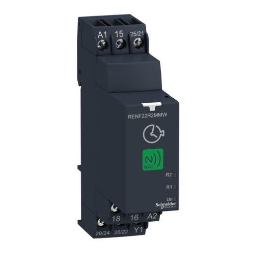Picture of RENF22R2MMW Multifunction Time Relay NFC 24-240VAC/DC 0.05s-300h 2C/O 8A