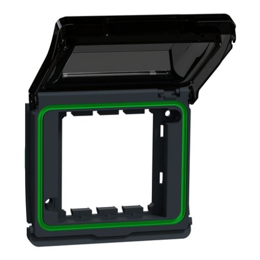 Picture of MUR35110 Mureva Styl Box Cover With Lid New Unica Anthracite IP55