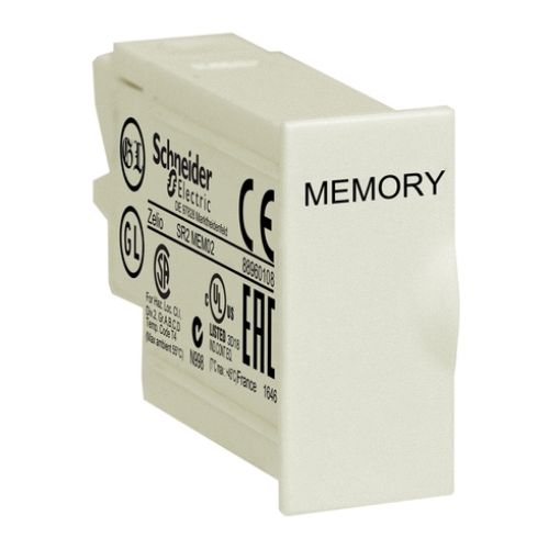 Picture of SR2MEM02 Phaseo Memory Cartridge for Zelio Logic SR2/3, v3.0, EEPROM