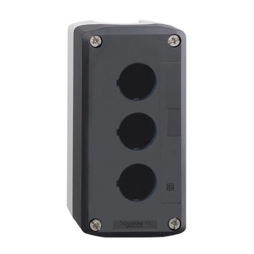 Picture of XALD03 3-Position Entry Panel Empty Gray
