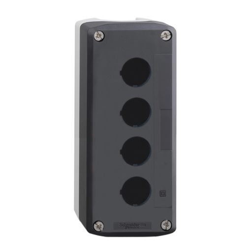 Picture of XALD04 4-Position Entry Panel Empty Gray