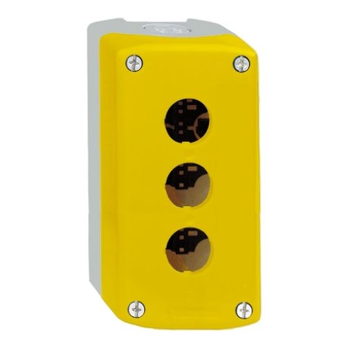 Picture of XALK03 3-Position Button Panel Empty Yellow
