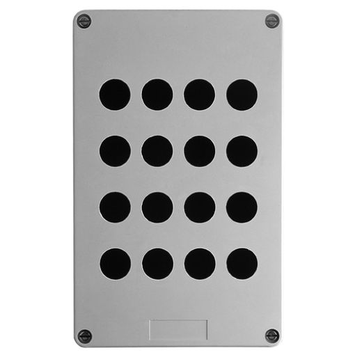 Picture of XAPA3116 Button Panel 4 Rows 16 Holes Empty