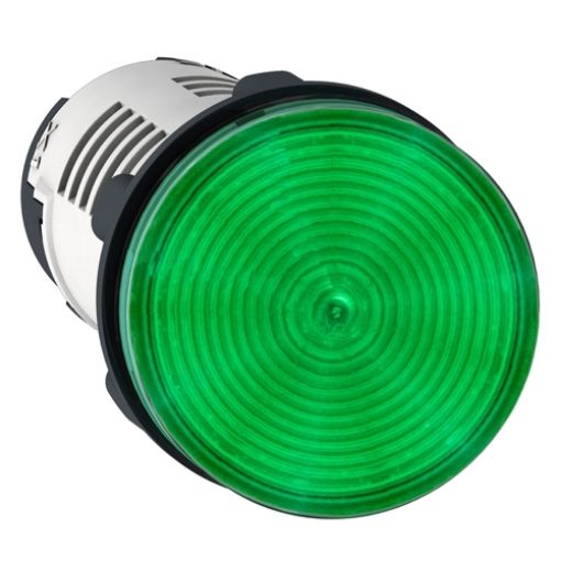 Picture of XB7EV03MP Indicator Light Φ22 Green Plastic 230VAC LED