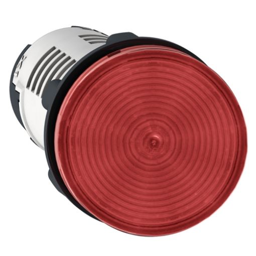 Picture of XB7EV04BP Indicator Light Φ22 Red Plastic 24VAC/DC LED