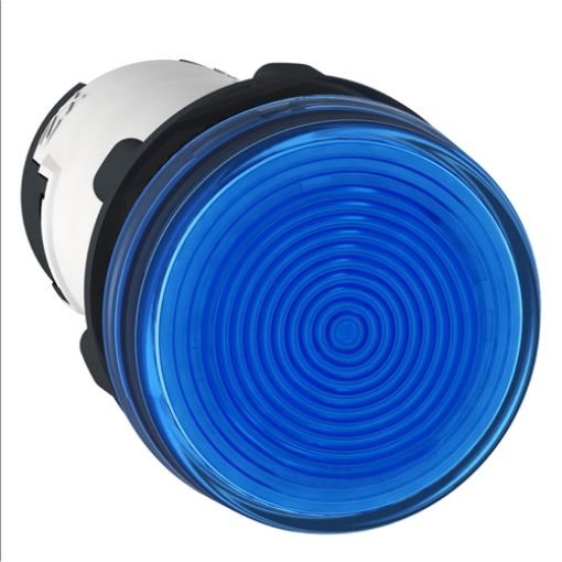 Picture of XB7EV06MP Indicator Light Φ22 Blue Plastic 230VAC LED