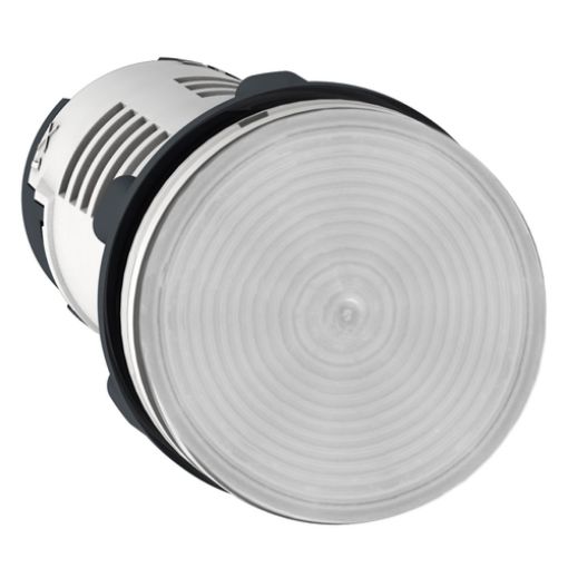 Picture of XB7EV07BP Indicator Light Φ22 White Plastic 24VAC/DC LED