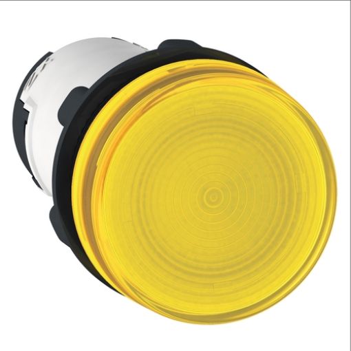 Picture of XB7EV65P Indicator Light Φ22 Yellow Plastic for BA9s Bulb
