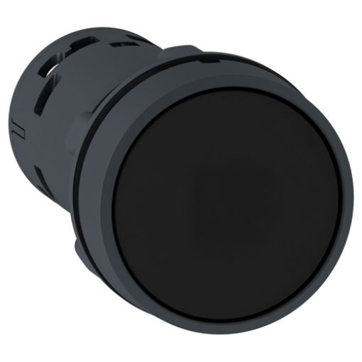 Picture of XB7NA25 Plastic Push Button Φ22 Black 1NO+1NC
