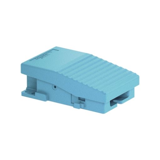 Picture of XPEM110 Foot Switch 1NO+1NC Metal Without Cover Blue