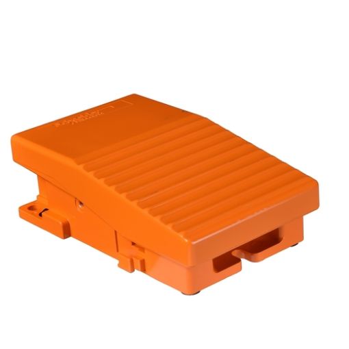 Picture of XPER110 Foot Switch 1NO+1NC Metal Without Cover Orange