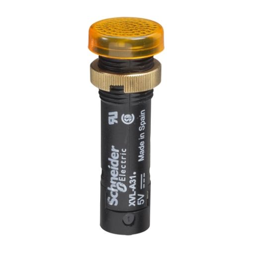 Εικόνα της XVLA335 Ενδεικτικό Led Κίτρινο/Πορτοκαλί Φ12mm 24V Με κάλυμμα