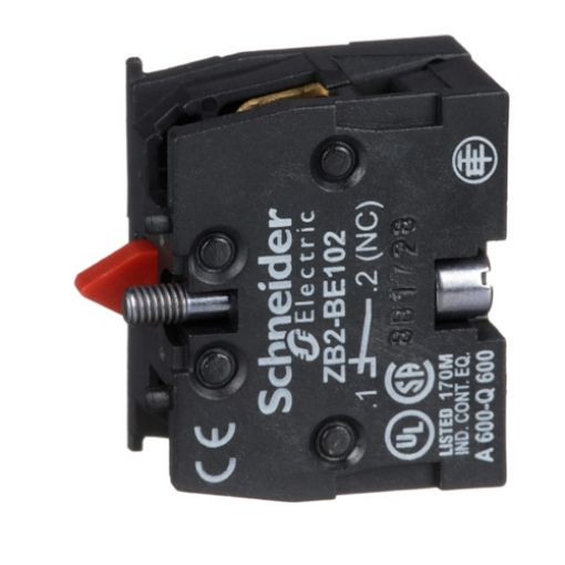 Picture of ZB2BE102 NC contact for XACA doorbell