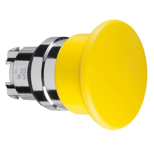 Picture of ZB4BC5 Mushroom Head Φ40 with Reset Yellow