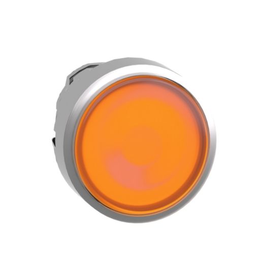 Picture of ZB4BH053 Illuminated Yellow Push Button Head with Retention