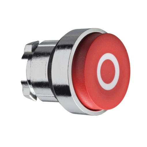 Picture of ZB4BL432 Head Protruding Button "O" Red