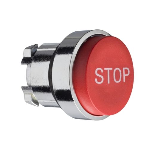Picture of ZB4BL434 "STOP" Protruding Button Head Red