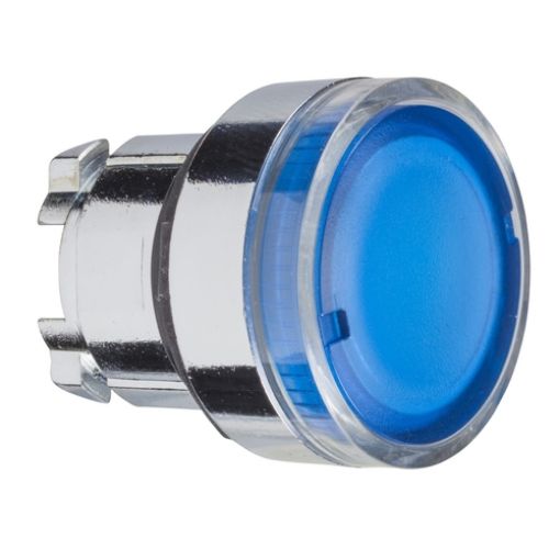Picture of ZB4BW36 Illuminated Blue Push Button Head for BA9s Bulb