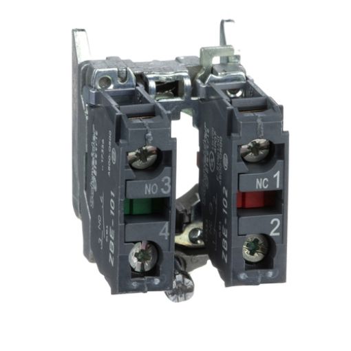 Picture of ZB4BZ105 Support Base with 1NO+1NC Contact