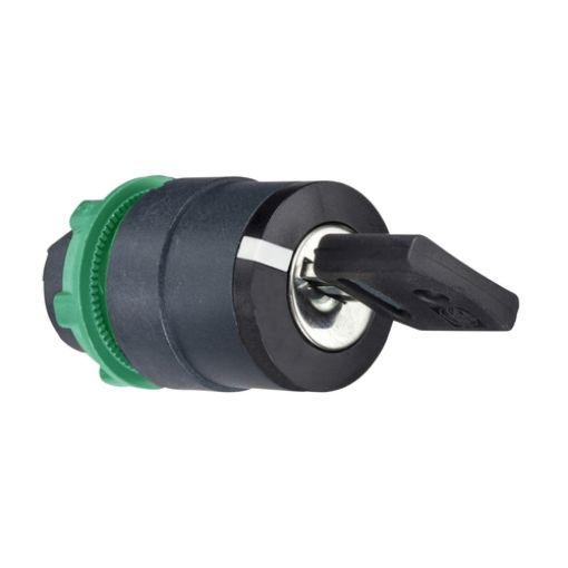 Picture of ZB5AG3 Switch Head with Key 1-0-2 Exits to 0 Plastic