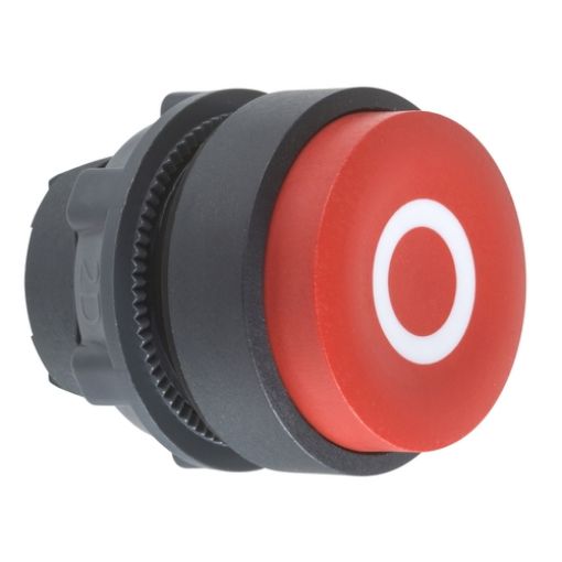 Picture of ZB5AL432 Red "O" Protruding Plastic Button Head