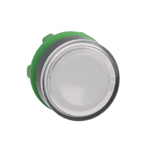 Picture of ZB5AW313 Illuminated Push Button Head White for LED Lamp Plastic