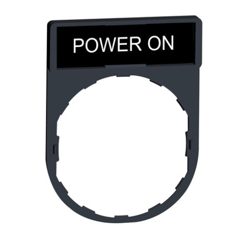 Picture of ZBY2326 Case Φ22 30x40mm with "POWER ON" Marking 8x27mm