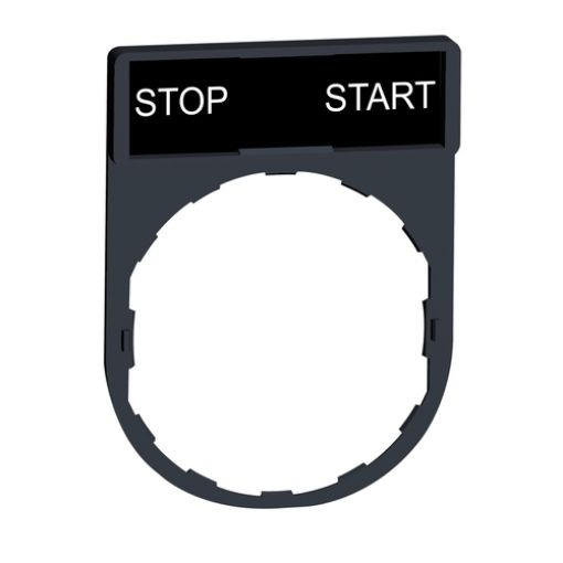 Picture of ZBY2366 Case Φ22 30x40mm with "STOP-START" Marking 8x27mm