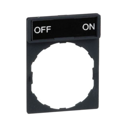 Picture of ZBY2367 Case Φ22 30x40mm with "OFF-ON" Marking 8x27mm