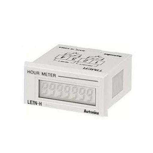 Picture of LE7N-HR Hourmeter with battery 48x24mm