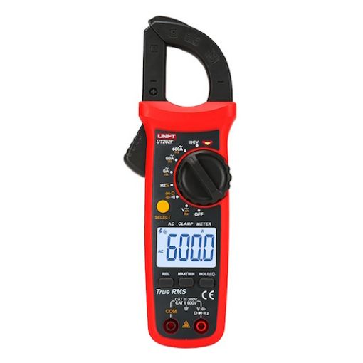 Picture of Digital Clamp Meter 600A AC True RMS UT202F