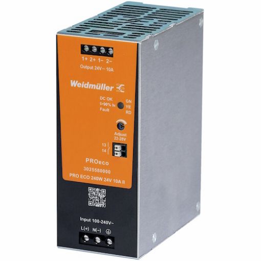 Εικόνα της PRO ECO 240W 24V 10A II Τροφοδοτικό Ράγας 3025580000